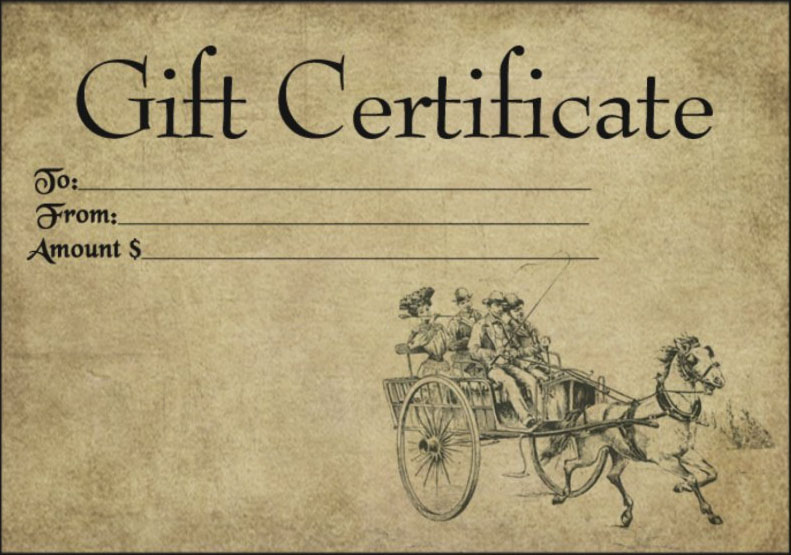 You are currently viewing Gift Certificates